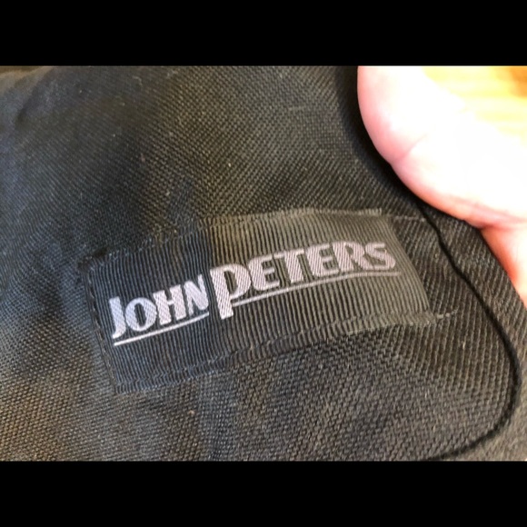 John Peters Unisex Messenger Bag, Black. - Picture 10 of 10